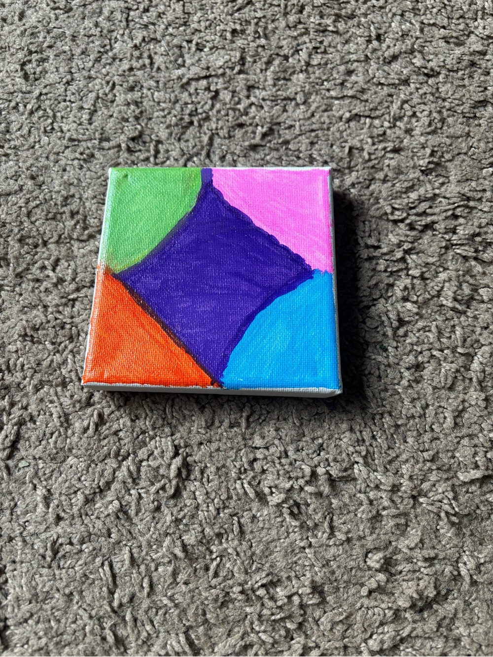 Colorful mini Craft Canvas Panel - Multicolor - Picture 5 of 7